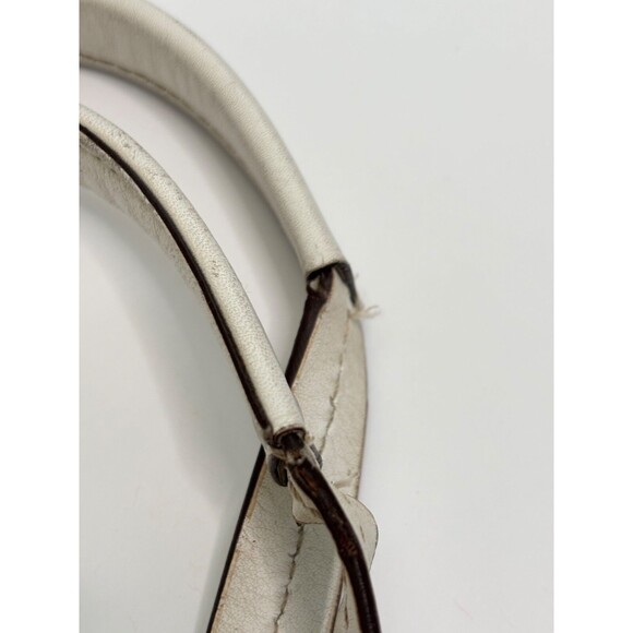 COACH HERITAGE STRIPE Bias Gray Pink White Signature PVC Chelsea Tote F15137 - Picture 9 of 13